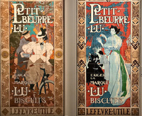 L'histoire de la biscuiterie LU se découvre notamment grâce à la publicité (Musée de Nantes).