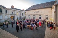 Le Centre d’Art contemporain Bouvet-Ladubay lors d’un précédent vernissage.