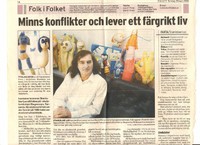 Hemma med skulpturer
