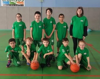 U11 garçons équipe 2 et Clémence