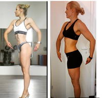 Tässä aiempi kuva vielä sivuasennosta fitness - pesis, paino sama. Oikealla pesiskuvassa vatsalihaksissa ei riittävää pitoa ja epäkkäät hallitsevat (niska- hartiakivut, lavan toimintaongelmat).