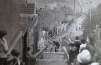 Běh do schodů 1977, z rodinného alba Martiny Pupcsikové