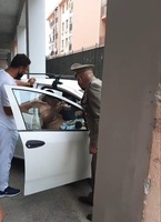 Generale Maurizio Angelo Scardino da un saluto a Gaetano