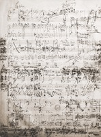Janáček's draft of the opera Jenůfa © Moravian Museum