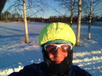 Pientä pakkasta, mutta aurinko paistaa!