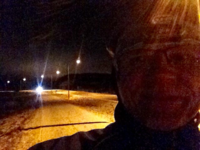 Pimeyttä, tuulta ja räntää - tätä nyt riittää!