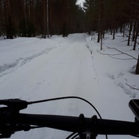 Oli mukava ajella kovaa pohjaa myöten, ja mikä parasta, niin valoisaan aikaan!