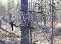 On täällä joku ennenkin pyöräillyt!