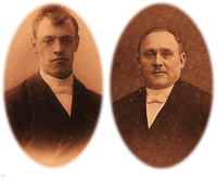 Twee 'Urker' predikanten: ds. M. Boer en ds. W.F. Kodde