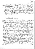 Začátek zápisu o povstání poddaných roku 1680 v městském manuálu: „NB. Paměť věčná. Anno 1680 dne 24. Aprils panství celý litomyšlský zdvihlo se proti vrchnosti své dědičné a vytáhli do pole se zbrojí, vidlemi, cepy, kosami, motykami a sekerami a položili se na jednom poli blíž Vosíka podál města Litomyšle a varty (=hlídky) své měli nad cihelnou blíž města…“