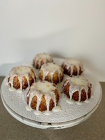 Mini Bundt Cake with Lemon Glaze