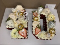 Red Velvet Number Cake