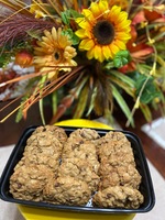 Vegan Oatmeal Cookies with chocolate chips