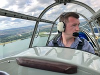 Pohoda to nebyla, ale aspoň mám leteckou fotku... autorem je Michal, opět.