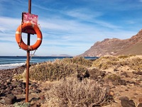 Famara beach