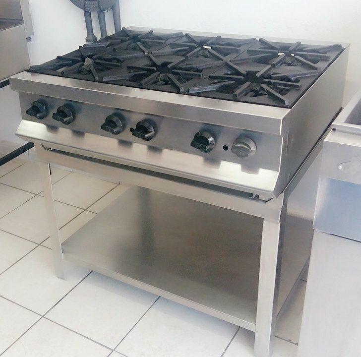 ESTUFA INDUSTRIAL SAN-SON 6 QUEMADORES