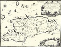 Historische Karte von 1723