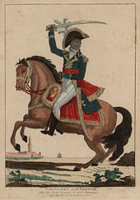 François-Dominique Toussaint L'Ouverture auf einem Stich von 1802.