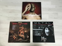 Mukaan tarttuneet kolme vinyyliä yhteishinnaltaan 22€