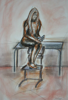 KirjaMirja, 2012, kuivapastelli