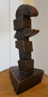 Toteemi, 1992, pronssivalu (yksityiskokoelma)