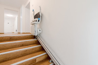 Barrierefreier Zugang zur AAL-Musterwohnung