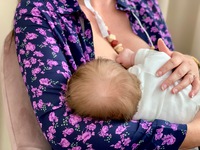 Tijdens de borstontsteking kwamen we er ook achter dat Acie Lou verborgen reflux had.