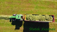 I ptačí perspektiva našich strojů při práci má svoje kouzlo...