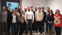 Photo de groupe des lauréats French Tech Tremplin de Marseille