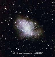 M 1, nebulosa del cangrejo