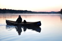 Nitsijärvi kl 02.30 27/6 Fotograf: Alma Bågefalk