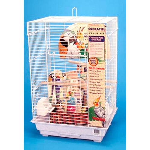 Cockatiel Square Top Bird Cage Kit Model BCK4