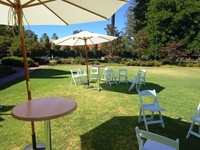 Tea & Coffee on the lawn