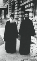 Στην Ι.Μ. Τσέλιε Σερβίας με τον άγιο Ιουστίνο Πόποβιτς