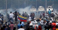 Enfrentamientos callejeros en la tierra del "Socialismo del Siglo XXI"