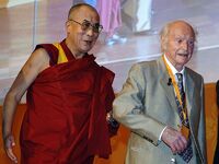 A Dalai Láma és Heinrich Harrer (2006)