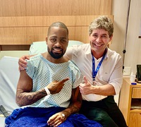 Zagueiro Dedé logo após a Cirurgia!