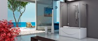 MAMPARA DE BAÑERA ANGULAR