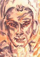Representación pictográfica de un ser extraterrestre (Woodok)