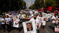 Manifestación de madres en busca de sus hijos en Ciudad de México, 10 de mayo de 2021 Carlos Jasso / Reuters