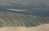 Vista aérea del Valle del Nilo, Egipto, 9 de abril de 2021 Amr Abdallah Dalsh / Reuters