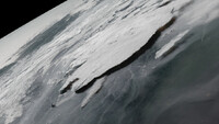 Un pirocumulonimbo sobre la Columbia Británica, Canadá, el 1 de julio de 2021. https://rammb-slider.cira.colostate.edu/