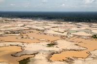Vista aérea muestra un área deforestada de la selva amazónica en el sureste de Perú. 5 de marzo de 2019 Guadalupe Pardo / Reuters