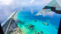 Imagen ilustrativa. El atolón Funafuti, Tuvalu. Shutterstock