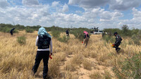 Acciones de búsqueda de desaparecidos en Tamaulipas, México. Twitter / @Busqueda_MX / Comisión Nacional de Búsqueda de Personas Desaparecidas en México