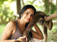 La bióloga Diana Liz Duque Sandoval tiene más de 10 años luchando por la defensa de Caparo y el mono araña Proyecto Mono Araña