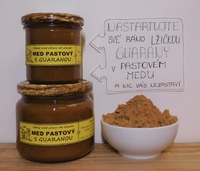 Český med pastový s guaranou