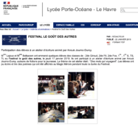 Intervention pour le Labo des Histoires de Normandie