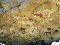 Rock art in the Sahara. (Foto: David Stanley / CC BY 2.0)