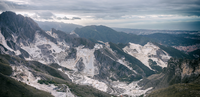 Apuaanse Alpen met marmergroeves. (Thilo Hilberer / CC BY-ND 2.0)